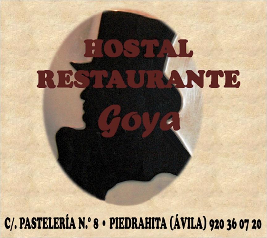 Hostal Restaurante Goya Piedrahita  Exterior foto
